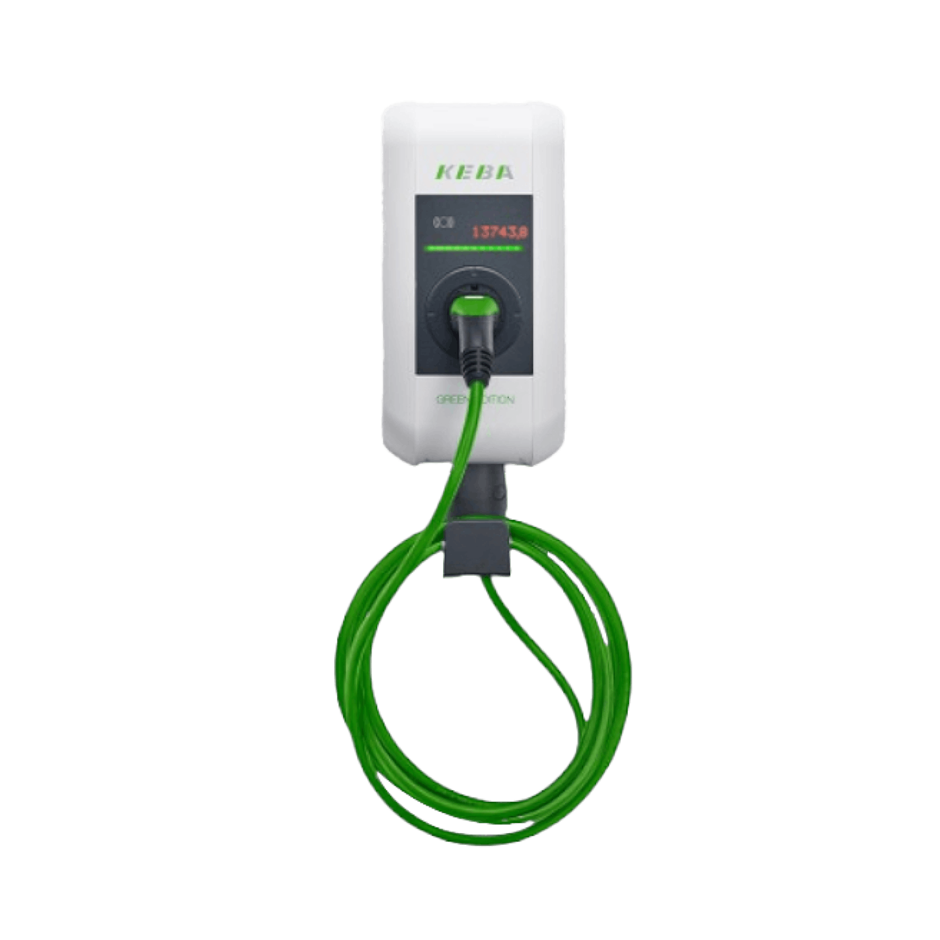 KEBA KeContact P30 x-series GREEN EDITION (22 kW) – Charging Box mit Ladekabel
