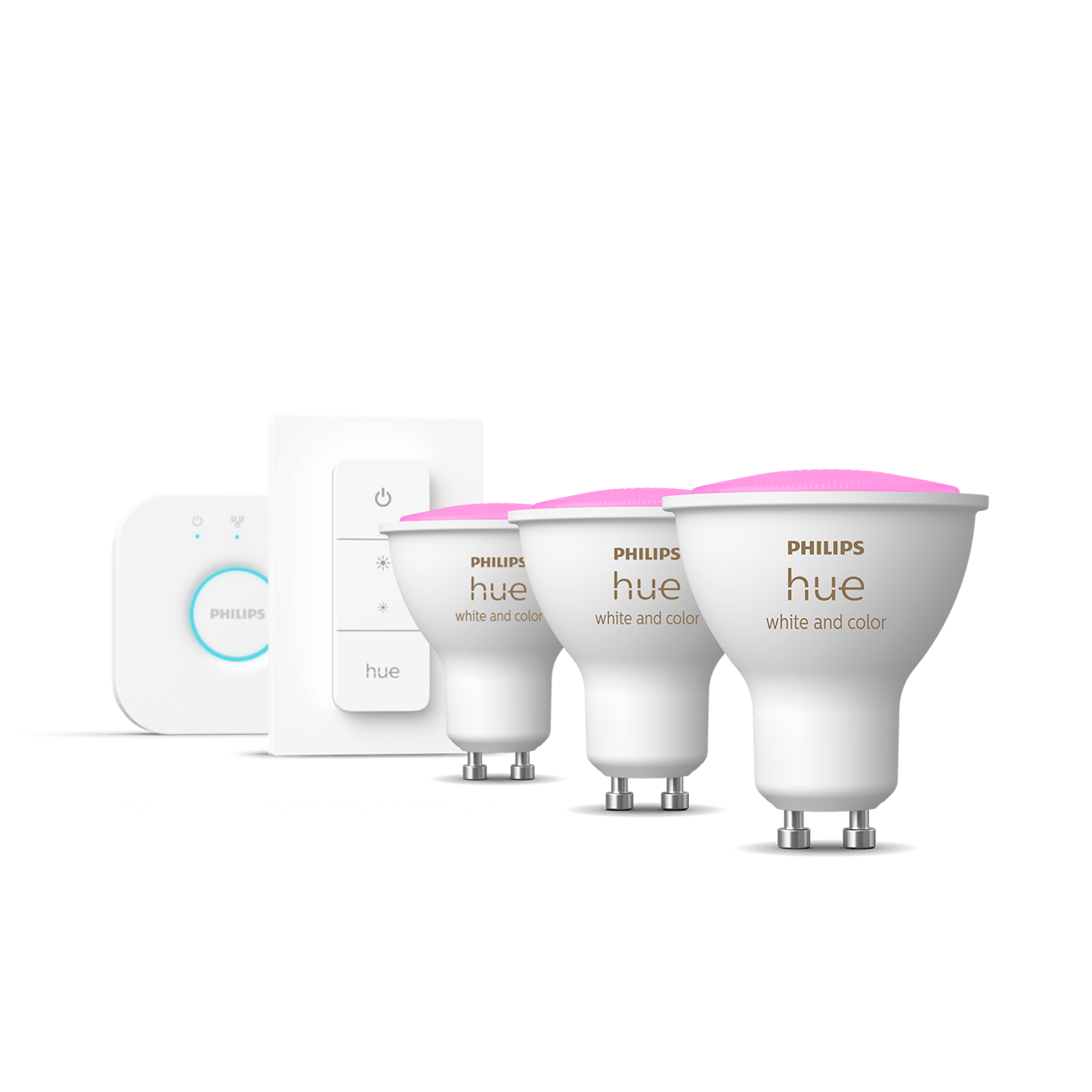 Philips Hue – Startpakke White/Color Ambiance GU10