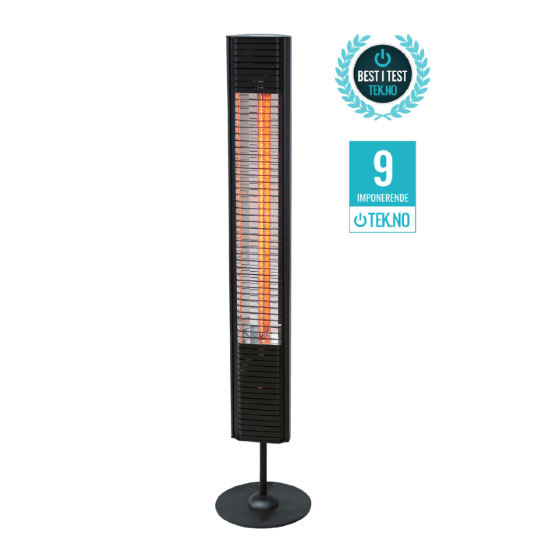 Mill – Flyttbar Terrassevarmer 2000W ULG+