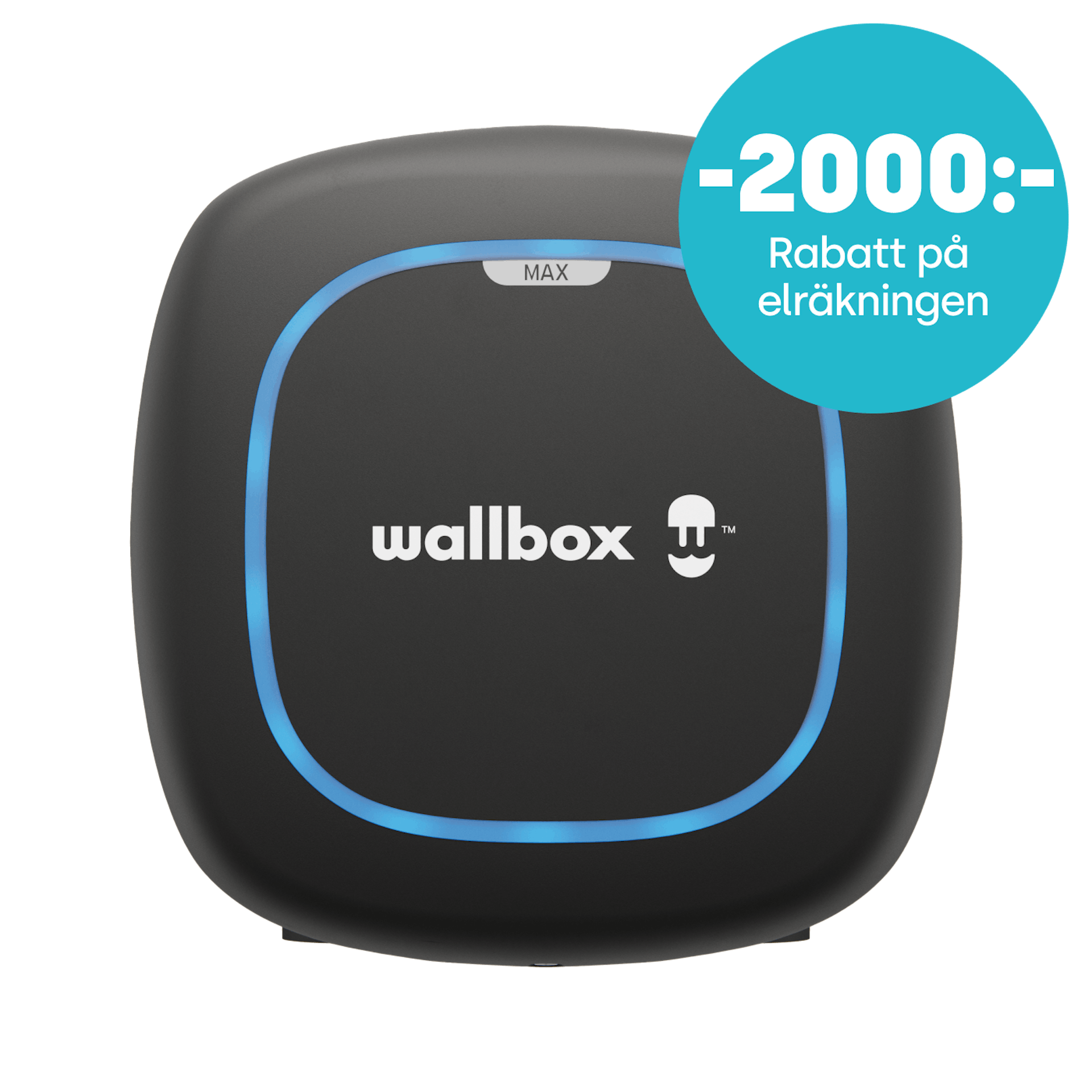 Wallbox Pulsar Max – Laddbox inkl. laddkabel