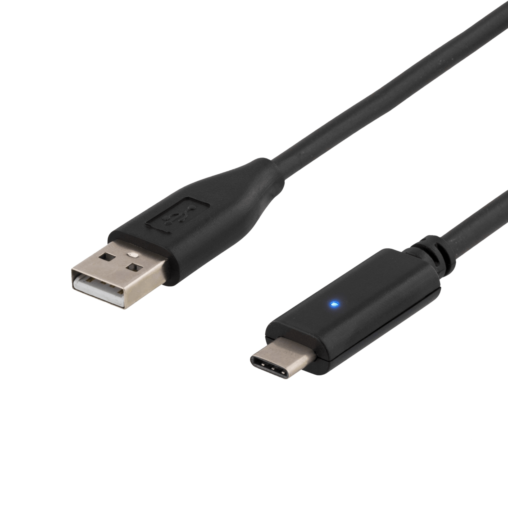 Deltaco – USB-A till USB-C kabel