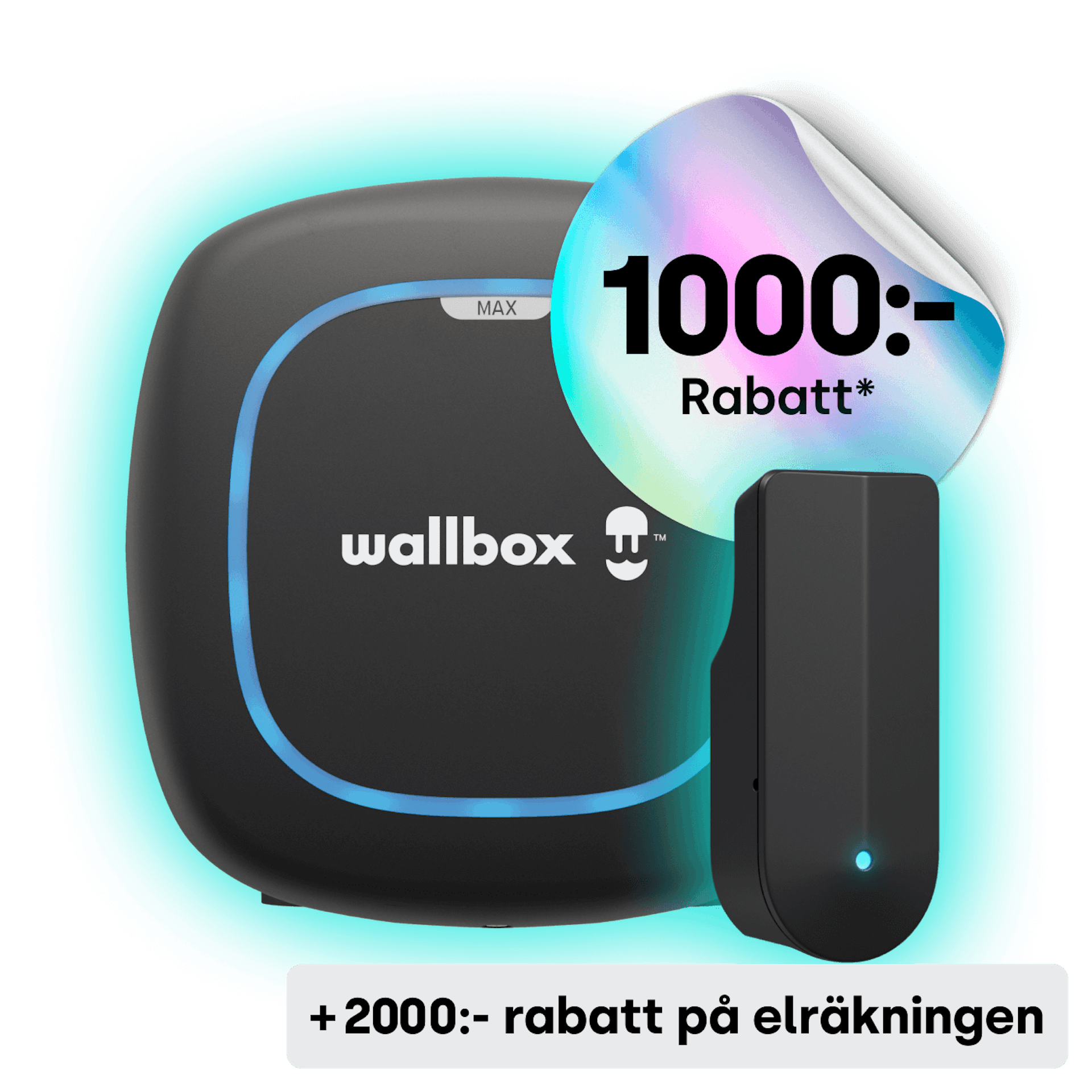 Wallbox Pulsar Max + Tibber Pulse – Grid Rewards startpaket